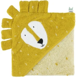 Trixie Kapuzenbadetuch - 75x75cm - Mr. Lion