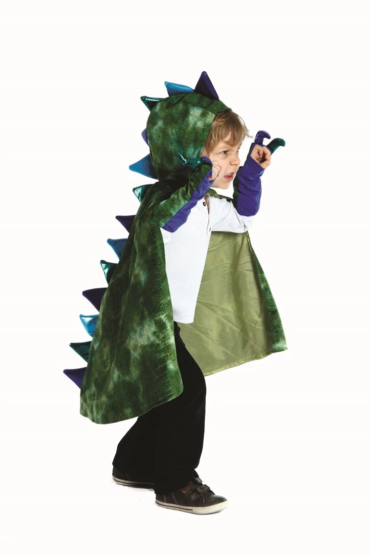 Trullala Drachen-Cape Mit Krallen M 2 Trullala Drachen-Cape Mit Krallen M – Bild 2
