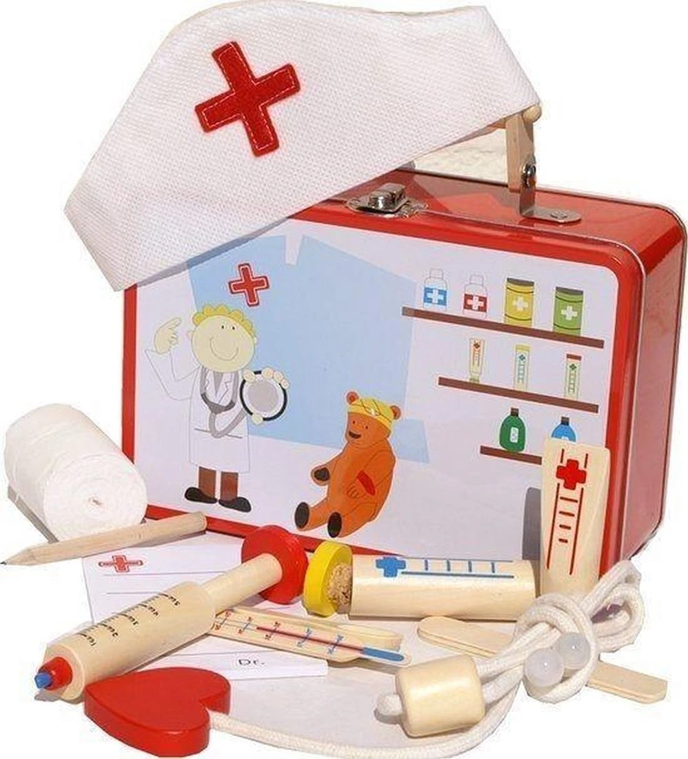 Unbekannt Simply For Kids 22083 Wendekreis Arztkoffer, Doctor´s Suitcase 1 Unbekannt Simply For Kids 22083 Wendekreis Arztkoffer, Doctor´s Suitcase
