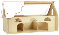 Van Dijk Toys Boerderij - Naturel Met Wit