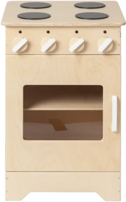 Van Dijk Toys Fornuis - Naturel Met Wit