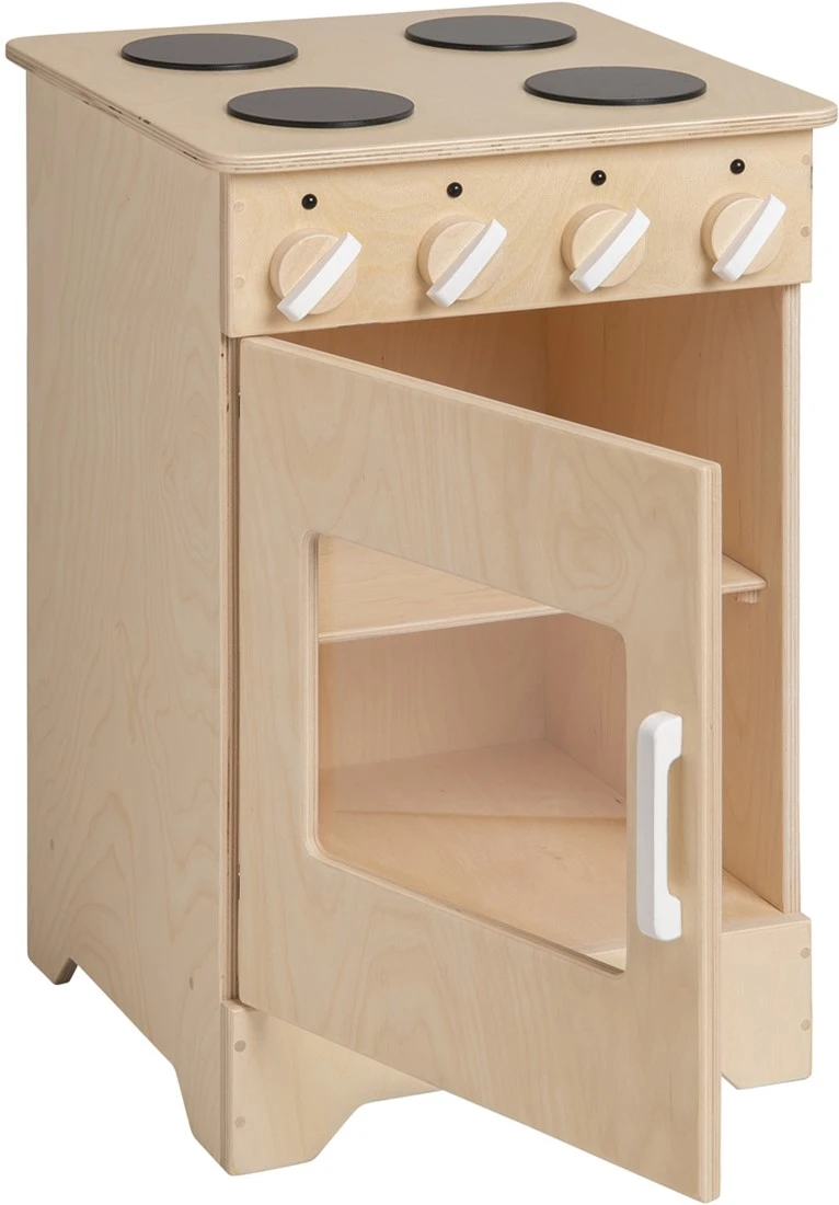 Van Dijk Toys Fornuis - Naturel Met Wit 3 Van Dijk Toys Fornuis - Naturel Met Wit – Bild 3