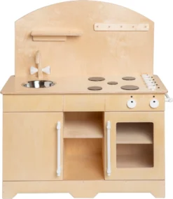 Van Dijk Toys Keuken XL - Naturel Met Wit