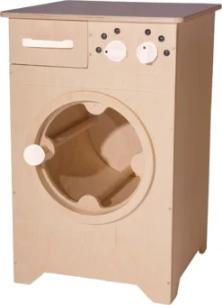 Van Dijk Toys Wasmachine - Naturel Met Wit