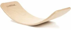 Wobbel Balanceboard Unlackiert Ohne Filz Yogaboard