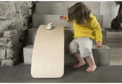 Wobbel Original Transparent Lackiert Mit Filz In Aubergine -Schleich Verkaufe wobbel original transparent lackiert mit filz in aubergine 3