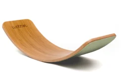 Wobbel Wobbelboard Bamboo Bambus Mit Filz Forest Grün