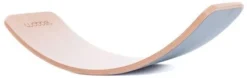 Wobbel Wobbelboard Starter Transparent Lackiert Mit Filz Sky Blau