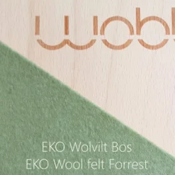 Wobbel XL Balanceboard Transparent Lackiert Forest Grün Yogaboard -Schleich Verkaufe wobbel xl balanceboard transparent lackiert forest gruen yogaboard 3