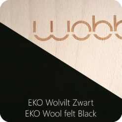 Wobbel XL Transparent Lacquer Felt Black -Schleich Verkaufe wobbel xl transparent lacquer felt black 3